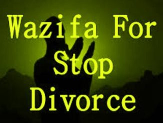 Wazifa To Stop Divorce